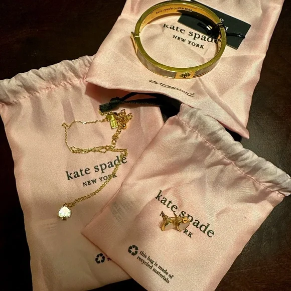 Kate Spade Jewelry Set Mother of Pearl - Picture 1 of 8